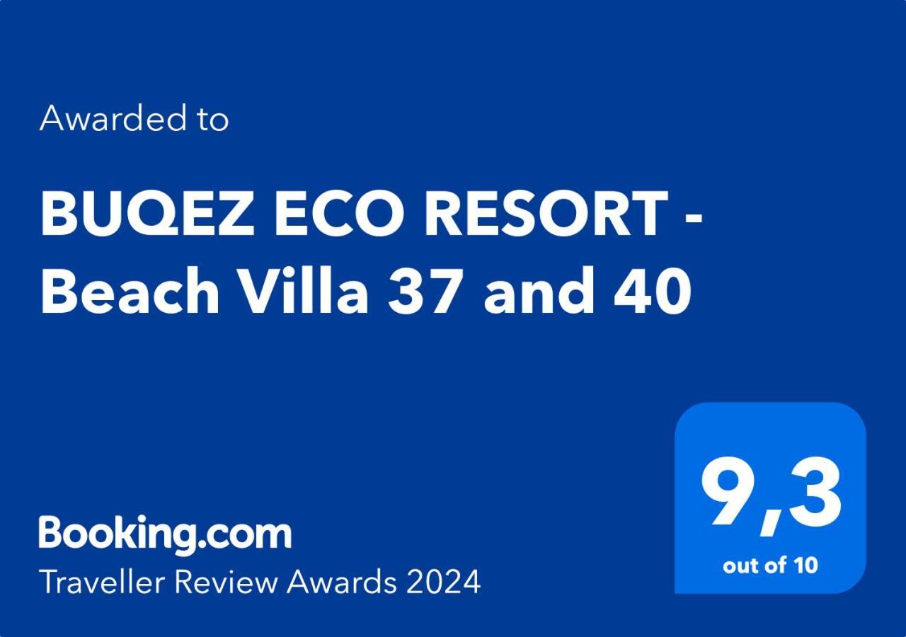 Buqez Eco Resort - Beach Villa 37 And 40 Pakoštane 外观 照片